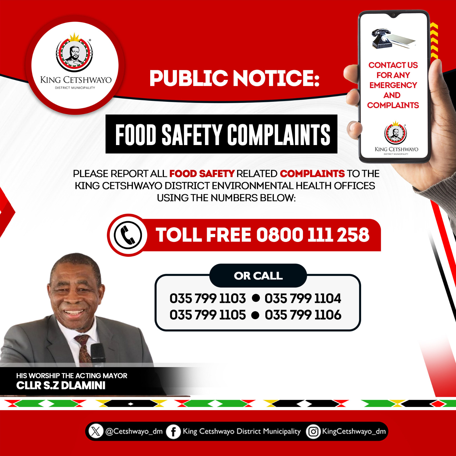FOOD SAFETY POSTER